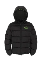 Syna Reversible Puffer Black/neon Green Jacket 2