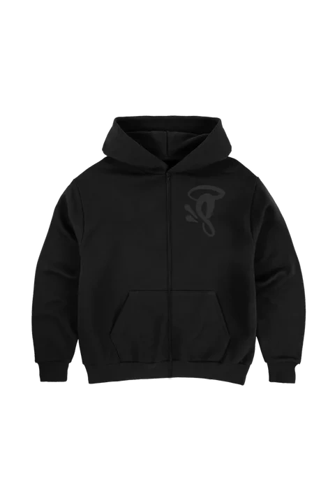 Syna World Black​ ZIP Up Hoodie