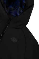 Syna World Camo Reversible Black/navy Puffer 4