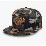 Syna World Central Cee X New Era Black Camo & Rose Gold Fitted Cap 1