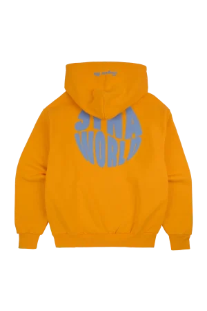 Syna World Circle ZIP Up Yellow/grey Hoodie 1