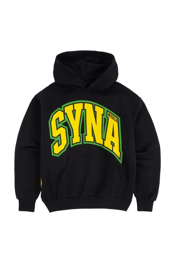 Syna World College Black/yellow Hoodie