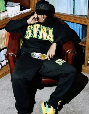 Syna World College Black/yellow Tracksuit 1