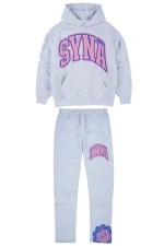Syna World College Grey/pink Tracksuit