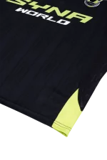 Syna World Dvl Footy Black/green/white Shirt 1