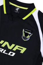 Syna World Dvl Footy Black/green/white Shirt 2