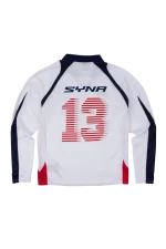 Syna World Dvl Footy White/navy/red Sweartshirt 3