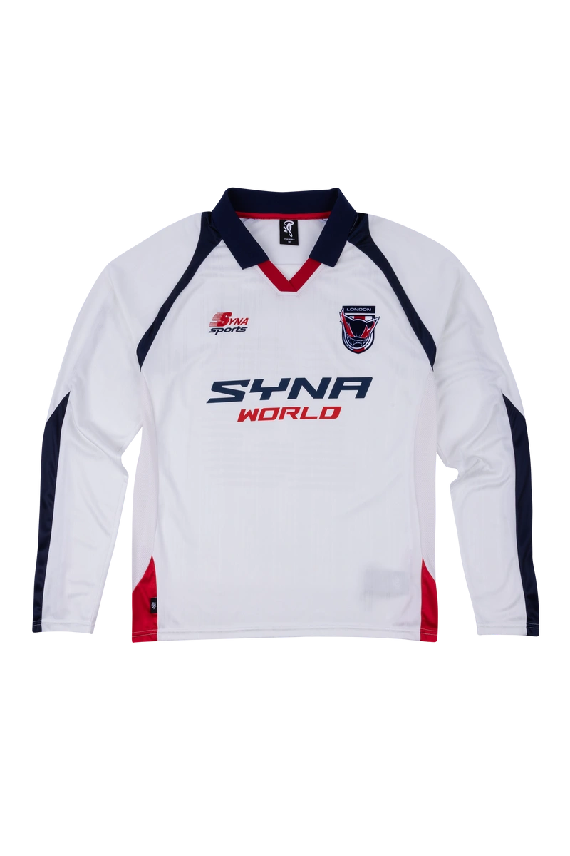Syna World Dvl Footy White/navy/red Sweartshirt