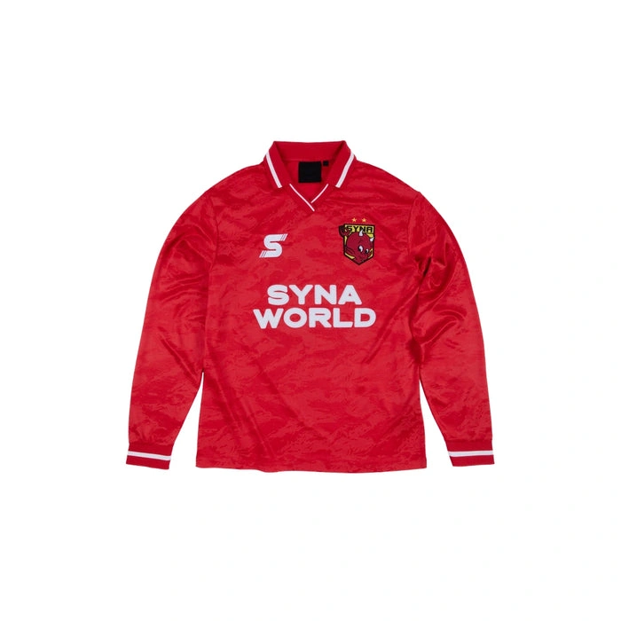 Syna World Footy Red Jersey Shirt