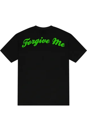 Syna World “Forgive Me” Black/green T Shirt 1
