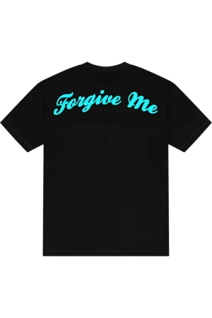 Syna World “Forgive Me” Black/sky Blue T Shirt 1