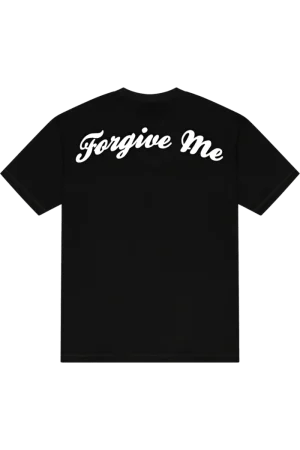 Syna World “Forgive Me” Black/whitet T Shirt 1