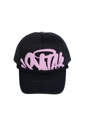 Syna World Forgive Me Syna Trucker Black/pink Cap