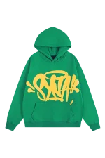 Syna World Green/yellow Hoodie & Shorts Set 3