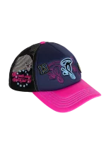 Syna World Halo S Trucker Navy/pink Cap 4