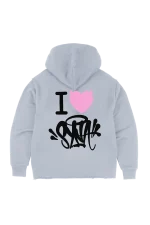 Syna World I Heart Syna Hoodie Grey 1