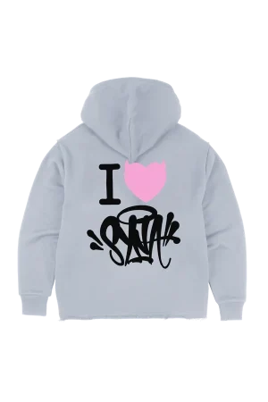 Syna World I Heart Syna Hoodie Grey 1
