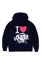 Syna World I Heart Syna Navy Hoodie 1