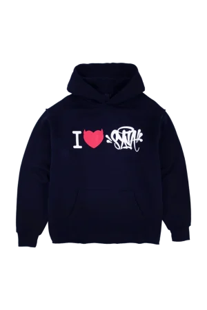 Syna World I Heart Syna Navy Hoodie
