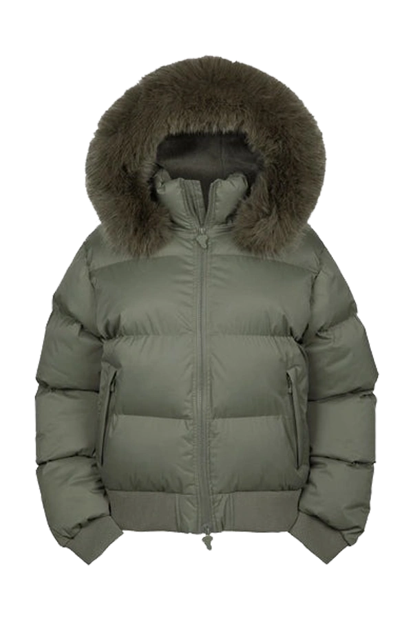 Syna World Lil Syna Puffer Khaki Jacket