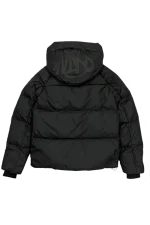 Syna World Logo Puffer Black Jacket 2