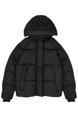 Syna World Logo Puffer Black Jacket