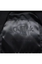 Syna World Logo Puffer Black/sky Blue Jacket 1