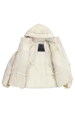 Syna World Logo Puffer Cream Jacket 4