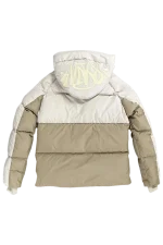 Syna World Logo Puffer Cream Jacket 5