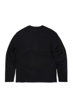 Syna World Ls Waffle Tee Black Sweatshirt 3