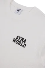 Syna World Ls Waffle Tee Off White Sweatshirt 2