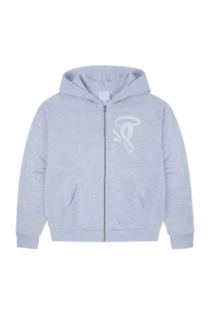 Syna World Marl Grey​ ZIP Up Hoodie