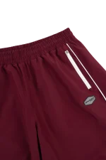 Syna World Micro Ripstop Trackpant Burgundy Trackpant 1