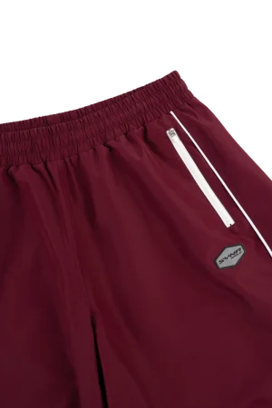 Syna World Micro Ripstop Trackpant Burgundy Trackpant 1