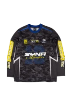 Syna World Motocross Black Multicam/yellow/blue Jersey