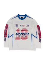 Syna World Motocross White/red/blue Jersey