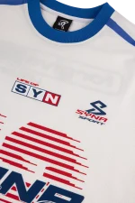 Syna World Motocross White/red/blue Jersey 2