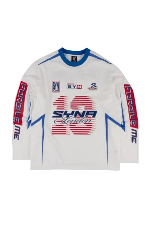 Syna World Motocross White/red/blue Jersey