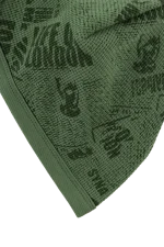 Syna World Newspaper Waffle Beanie – Green Cap 1