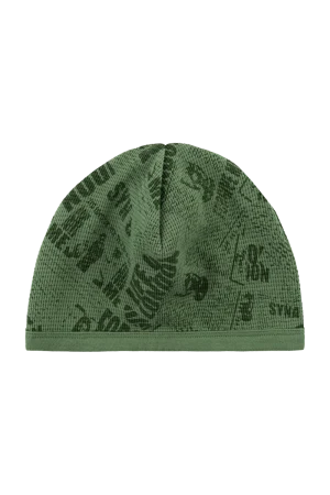 Syna World Newspaper Waffle Beanie – Green Cap
