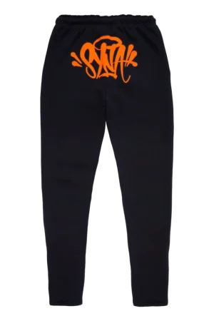 Syna World Og Syna Black/orange Sweatpants 1