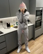 Syna World Og Syna Grey/pink Tracksuit 3