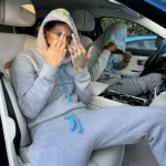 Syna World Og Syna Grey/sky Blue Tracksuit 2