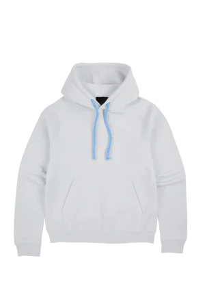 Syna World Og Syna Light Grey/ Sky Blue Hoodie