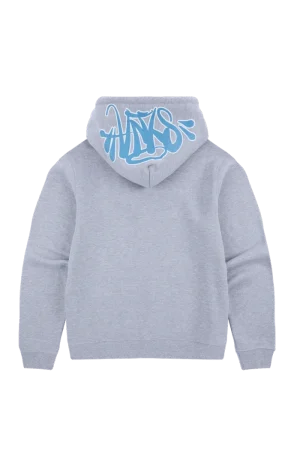 Syna World Og Syna Marl Grey/ Sky Blue Hoodie 1