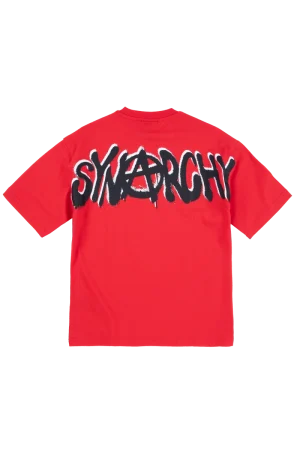 Syna World Rchy Short Sleeve Red Tee