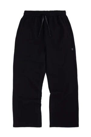 Syna World Shadow Og Jogger 2.0 – Triple Black X Leather Trackpant
