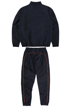 Syna World Shell Black/ornage Tracksuit 1