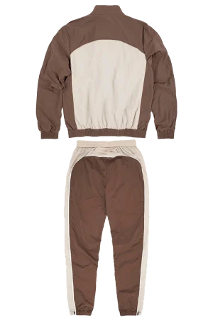 Syna World Shell Brown/beige Tracksuit 1