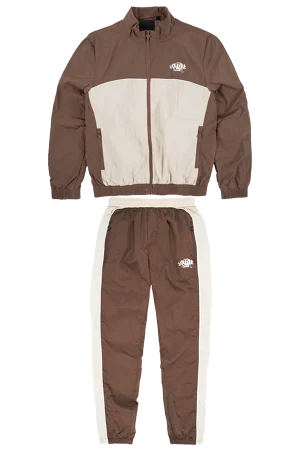 Syna World Shell Brown/beige Tracksuit